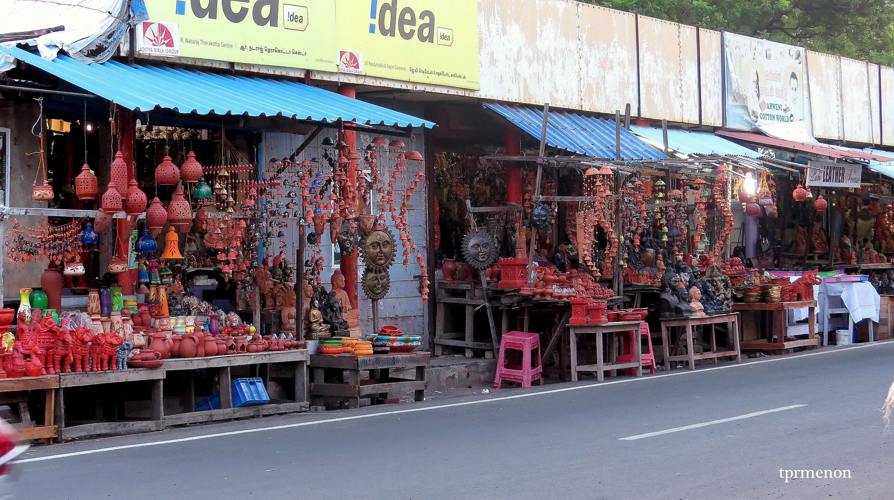 Steet Shopping in Pondicherry